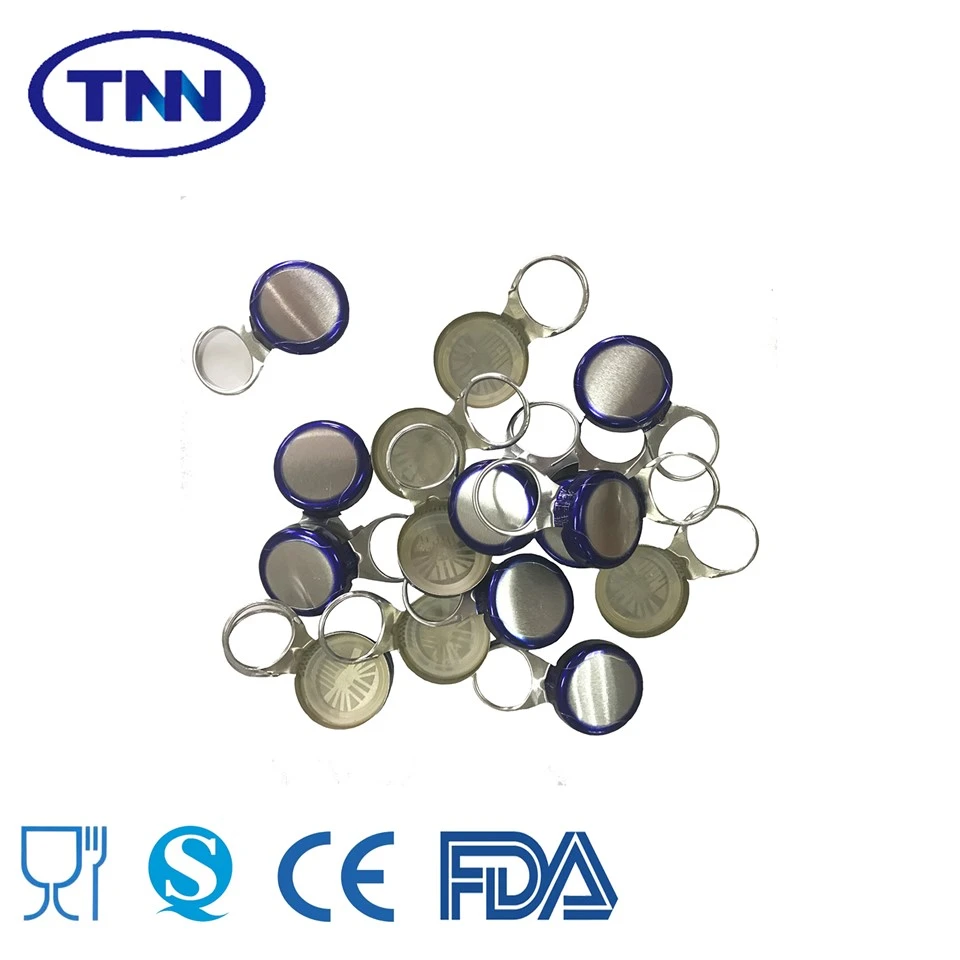 Κάλμα αλουμινίου Easy Open Ring Tull Kap For Beer Juice Milk 38mm 42mm Μεταλλικό Δαχτυλίδι Τραβήγματος Καπάκι μπουκαλιού